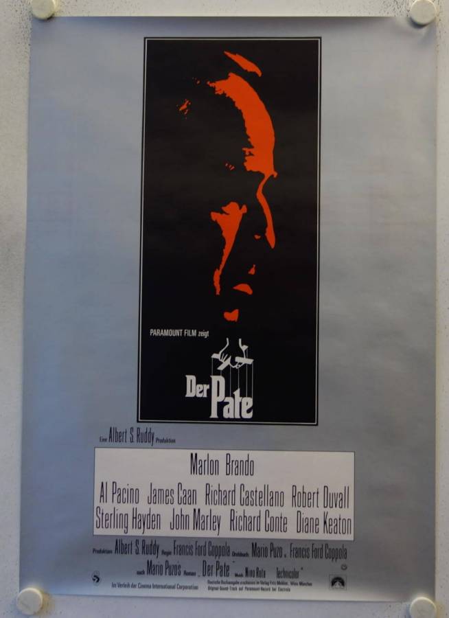 Der Pate originales deutsches Filmplakat